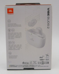 JBL Vibe Buds 2 Noise Cancelling Earbuds White NEW SEALED
