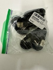 Stereo 3.5mm Male Right Angle Plug to 6 ft Pigtail Wires 70-3536(B) – Lot of 5