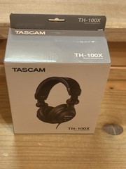 TASCAM TH-100X Closed-Back Studio Monitoring Headphones New In Box