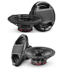 DS18 2x 6×9″ + 2x 6.5″ Coaxial Speakers, Grills Included – 4 Speakers