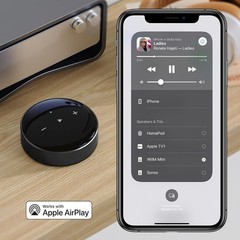 WiiM Mini AirPlay 2 Wireless Audio Streamer, Multiroom Stereo, Preamplifier