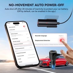 REDTIGER A1 32GB SD 4K Dash Cam with WiFi & APP Control, With 24H Parking Mode