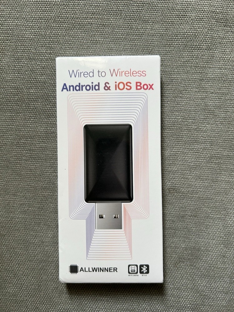 ALLWINNER DGB1 lanse Wireless Adapter Bluetooth Wi-Fi USB Android iOS CarPlay
