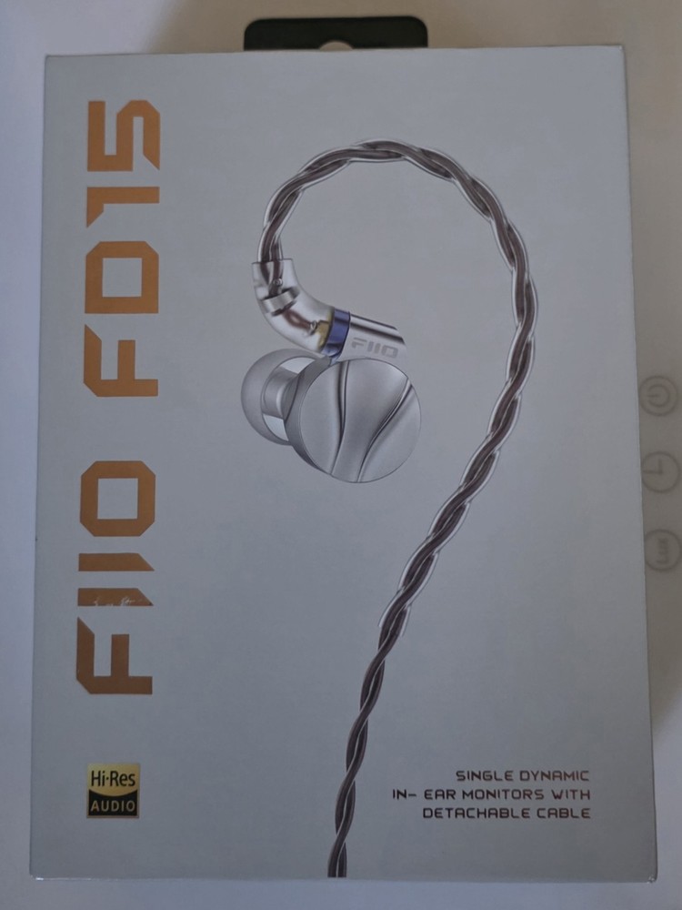 FiiO FD15 13.8mm Magnalium DLC HiFi Dynamic Driver in-Ear Earphone