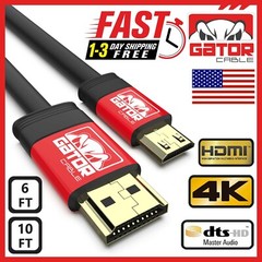 Mini HDMI to HDMI Cable Adapter Converter 4K UHD High Speed HD HDMI A to Mini C
