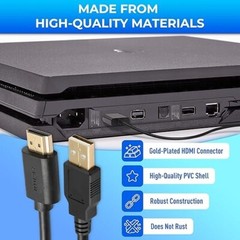 USB to HDMI Cable, USB 2.0 Male to HDMI Male Charger Cable Splitter Adapter Port