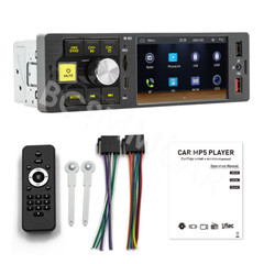 1 Din Stereo Car Radio Player Mirror link Audio AUX USB For CarPlay Android Auto