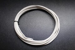 10 GAUGE WIRE 25 FT WHITE PRIMARY STRANDED COPPER AUTOMOTIVE POWER BATTERY AWG
