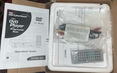 Cyber Home Progressive Scan CH DVD300 DVD Player CD MP3 JPG Never Used