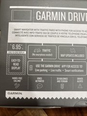 Garmin Drive Smart 65 & Traffic Automotive Navigator GPS 6.95” Live Routes NEW