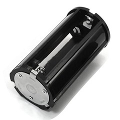 3x 18650 Battery Holder 3 Cell Battery Parallel Holder Adapter Case Cylindrical