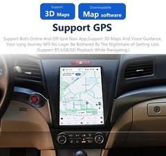 10.4″ Car Stereo Radio Android Navigation 8+128GB For Honda Acura ILX 2013-2021
