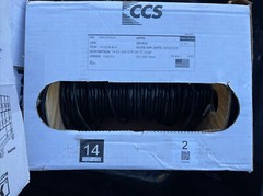 850′ Direct Burial 14AWG 2 Conductor Bare Copper Non-Shielded Non-Plen Cable