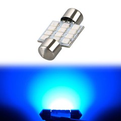 13x Blue LED T10 & 31mm Festoon Bulbs Packge Kit for Interior Map & Dome Lights