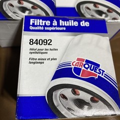 Carquest Premium Oil Filter(set of 3) 84092