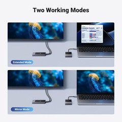 UGREEN Wireless USB C to HDMI Transmitter 1080P 5G Wi-Fi Video/ Audio Output