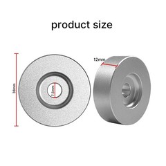 45 RPM Adapter Fits 7 Inch Vinyl Record Solid Aluminum Dome Turntable Black