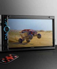 DS18 6.9″ Touchscreen Double-Din Car Head Unit Bluetooth USB Android Mirror Link