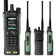 Baofeng UV-32 10W GPS Walkie Talkie Bluetooth APP Type-C AM FM NOAA Ham Radio