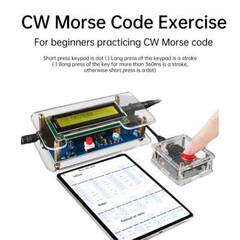 1 Set Trainer Morse Code Decoder Keyer Interpreter DIY Electronic Component Kit