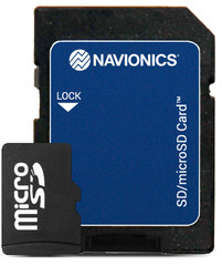 2025 Navionics+ Plus microSD+SD Chart Card Maps U.S. North Lakes,Rivers,Coastals