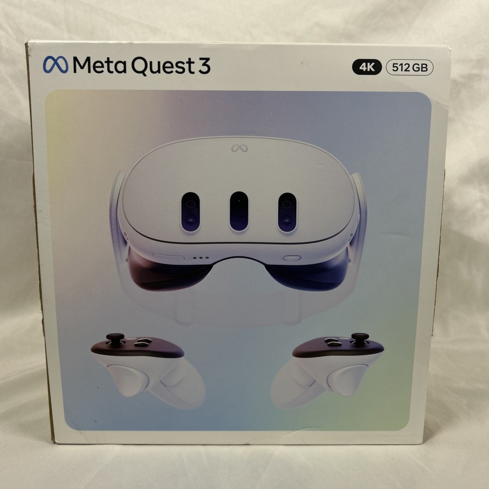 Meta Quest 3 512GB 4k OPEN BOX NEW READ DESC