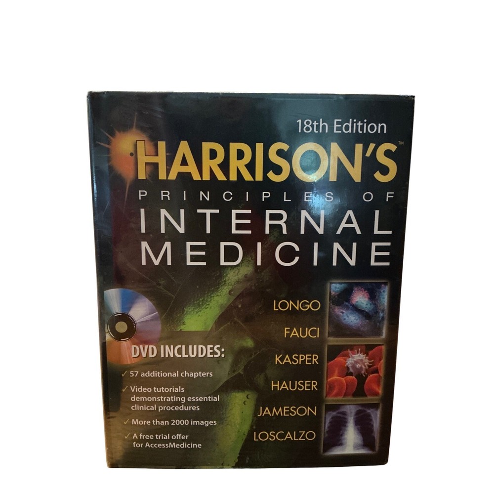 Harrisons Principles of Internal Medicine 18th Ed DVD Multimedia Medical books