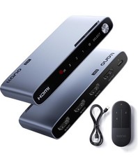 🔥HDMI 2.1 Switch 3 in 1 Out, 8K@60Hz with Remote, 4K@120Hz/240Hz, VRR, HDR10+