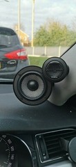 Focal Access 165AS3 , Aluminum pods for Focal Access Midrange and Tweeters..