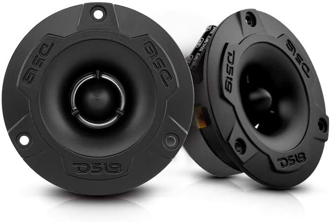 DS18 PRO-TWX1/BK Aluminum Super Bullet Tweeter 1″, 240W Max Built in Crossover
