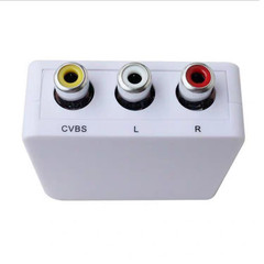 AV to HDMI Converter Upscaler Cinch CVBS Composite Adapter for Wii NES DVD Plug