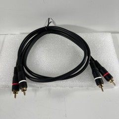Lot of 2 Fluance 45″ Premium Grade Low Capacitance RCA Audio Cable Gold Plated