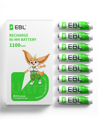 EBL AA AAA 9V NiMH NiCD and 9V Li-ion Battery Charger ,AA,AAA Battery , 2 USB-A