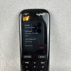 Logitech Harmony Elite Remote System N-R0010 / O-R004 w/ Hub & Dock 2 IR -TESTED