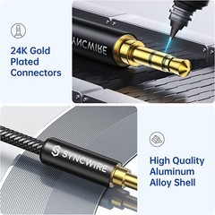 AUX AUXILIARY 3.5mm Cable Male to Male Car Audio Cord For Headphones/Car/Speaker