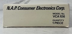 N.A.P Consumer Electronics Wireless Remote Control Unit VCA 106 VSQS 0071 NOS