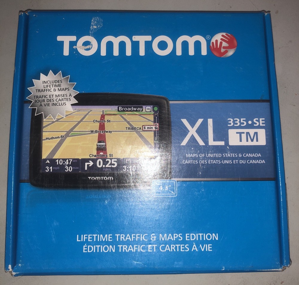 TomTom XL 335-SE GPS Navigation Lifetime Traffic & Maps Edition 4.3″ Widescreen