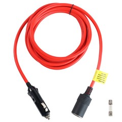 12ft 12V Cigarette Lighter Extension Cord Cable DC Power Heavy Duty Socket Plug