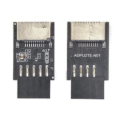 Converter USB3.2 TYPE-E Motherboard USB2.0 9Pin to TYPE-C A-KEY Front Connector