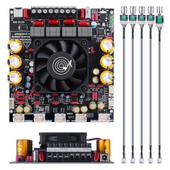 2.1 Channel Bluetooth Amplifier Board, 300W x2 Stereo Class D Home Audio Amp …