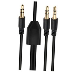 Seadream Audio Y Splitte Cable 1.64FT;3.5mm 1 Male to 2 Male Audio M to 2M