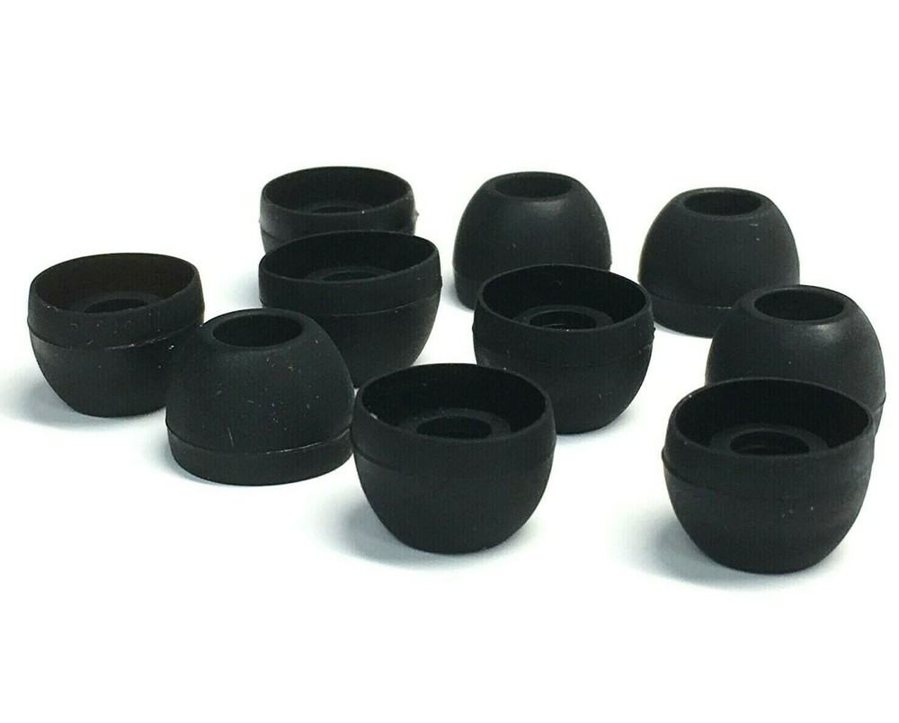 10 Rubber Earbud Cushion Tips Plugs for Pioneer SE-D10C SE-E3M SE-E7BT Earphones