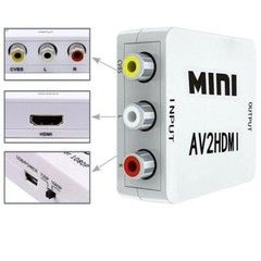 HDMI to RCA 1080P HDMI to 3RCA CVBS AV Composite Converter Video Audio Adapter