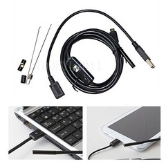 3.5/1.5M 5.5mm Android Endoscope Waterproof Borescope Inspection Camera 6LED USB