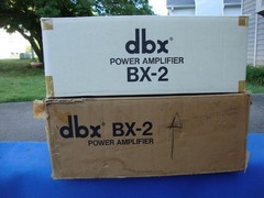 Awesome DBX BX-2 Power Amplifier w/ OEM Box & Manual – Tested