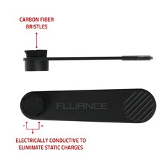 Fluance Vinyl Record Cleaning Kit with 2-in-1 Anti-Static Record & Stylus Brush