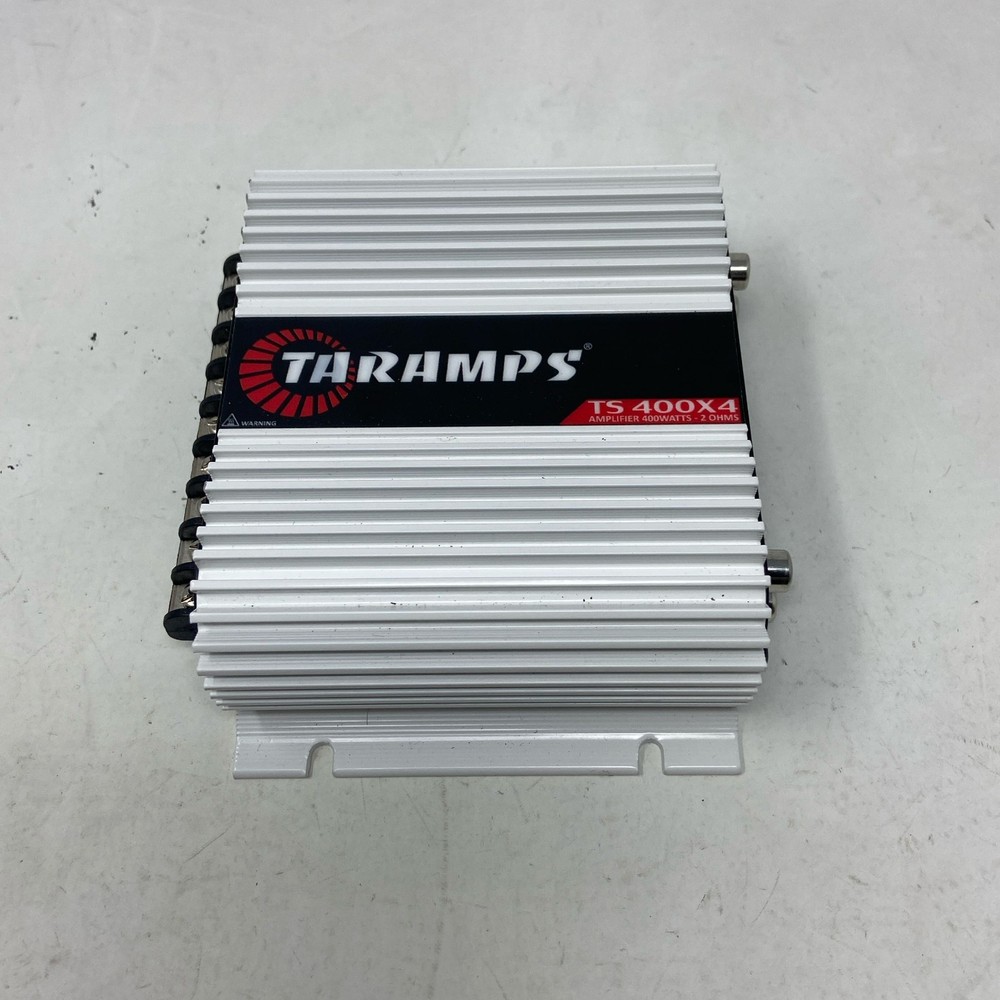 Taramps TS 400×4 V2 4-Channel Car Amp 400W RMS Silver/Black Small
