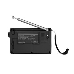 XHDATA R108 Portable Radio AM/FM/SW/LW/Airband Shortwave Receiver with Battery