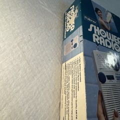 Vintage Pollenex Shower Radio AM FM SR0 New 1986 Water Resistant