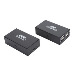 .›USB Extender 262ft Over Single Ethernet Cat5e 6 7 USB RJ45 LAN Extender